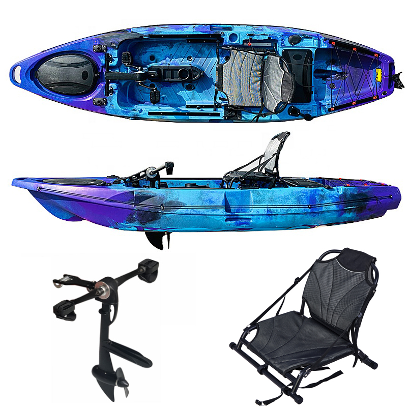 Motorized 10.5ft Single Fishin - Fishing Kayak Trolling Motor review and price