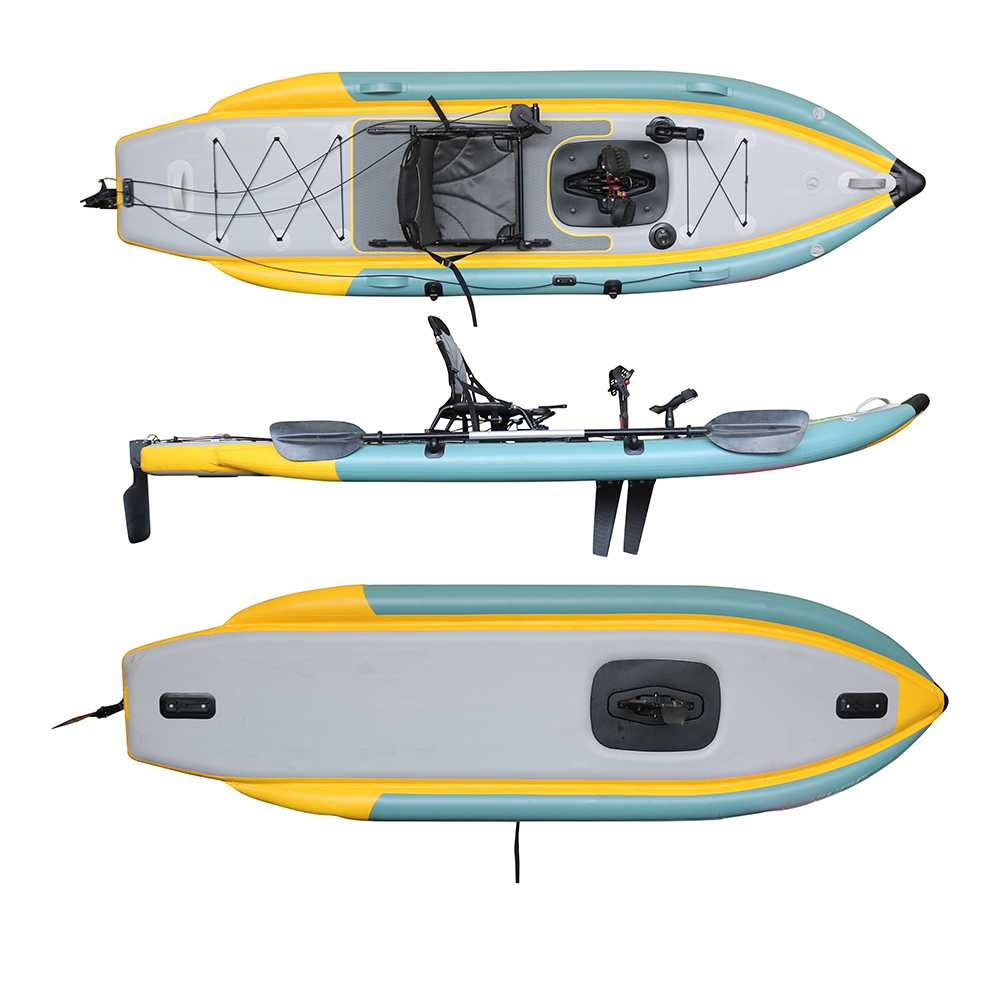 Pedal Propulsion Foldable Infl - Fishing Kayak Sit On Top review and price