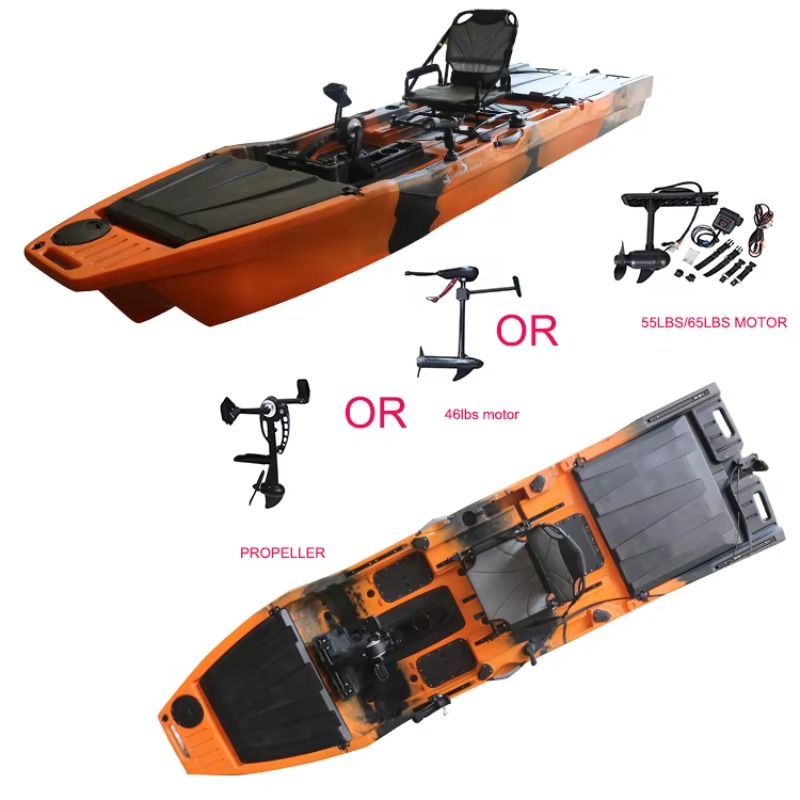 Vicking 12.6FT Single Kayak Pe - Fishing Kayak Trolling Motor review and price