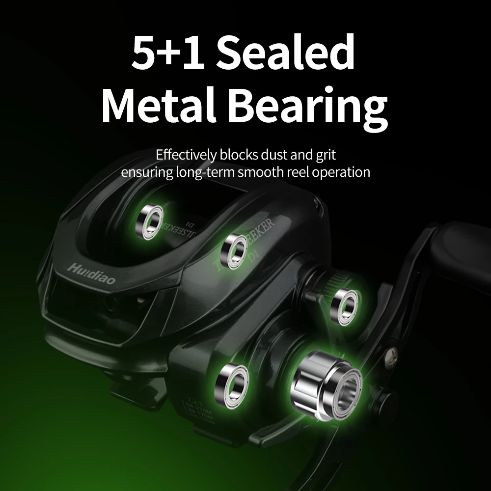 Huidiao TRAILSEEKER DC Baitcas - Kastking Reel Zephyr review and price