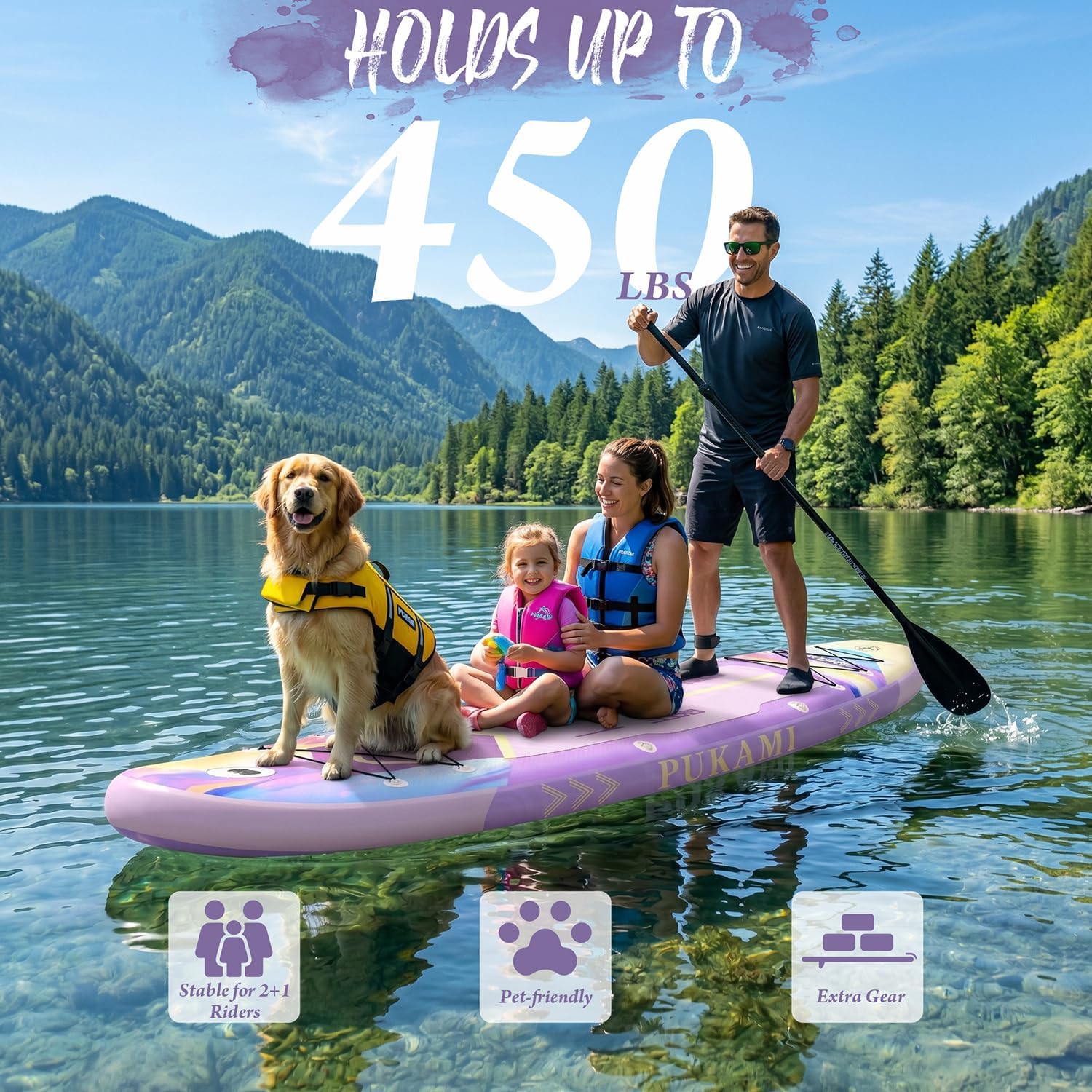 Extra Wide Inflatable Stand Up - Fishing Kayak Seat review and price