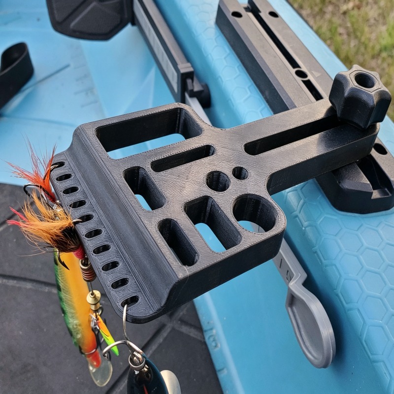 T-slot Mount Fishing Tackle St - Fishing Kayak Crate review and price